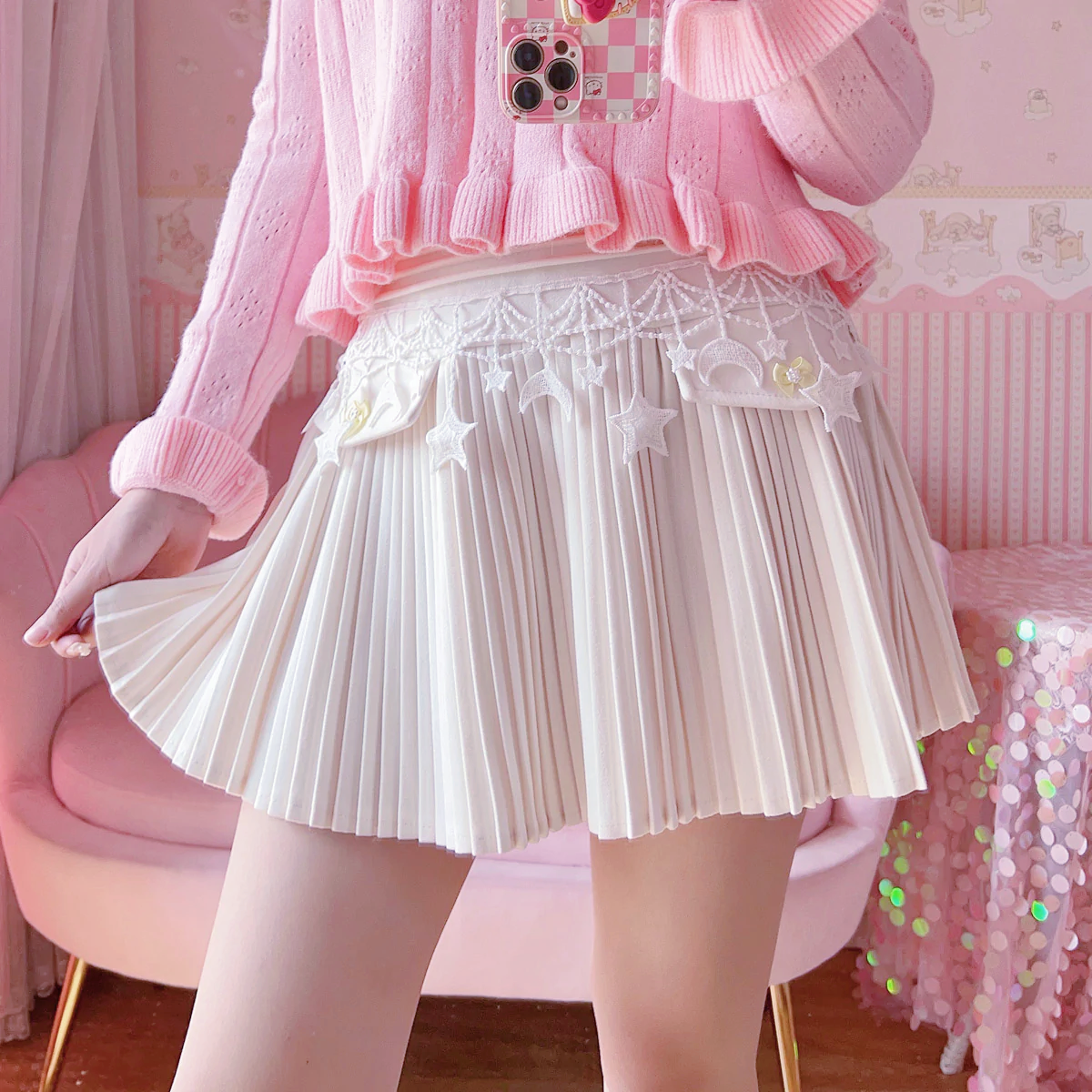 chic high waist skirt PL52790