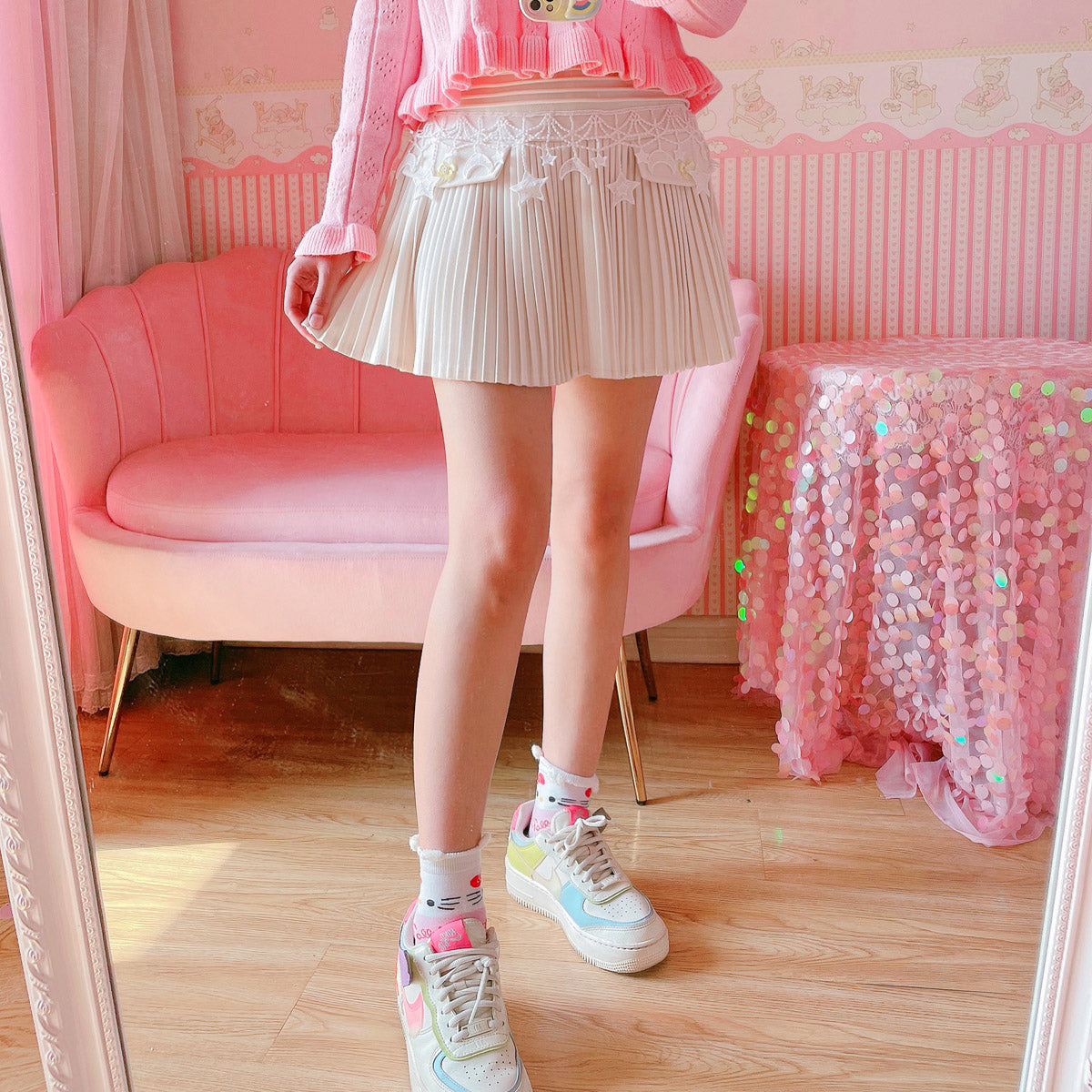 chic high waist skirt PL52790