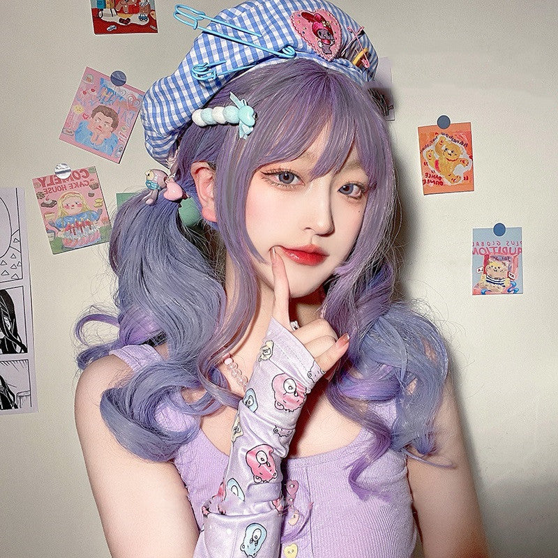 Lolita gradient long curly hair PL52628