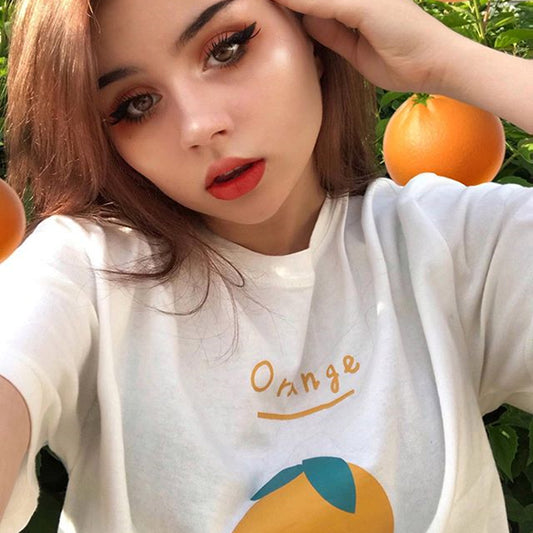 Orange Summer T-Shirt PL10199