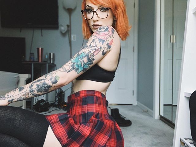 Lolita Plaid High Waist Zip Skirt PL20157