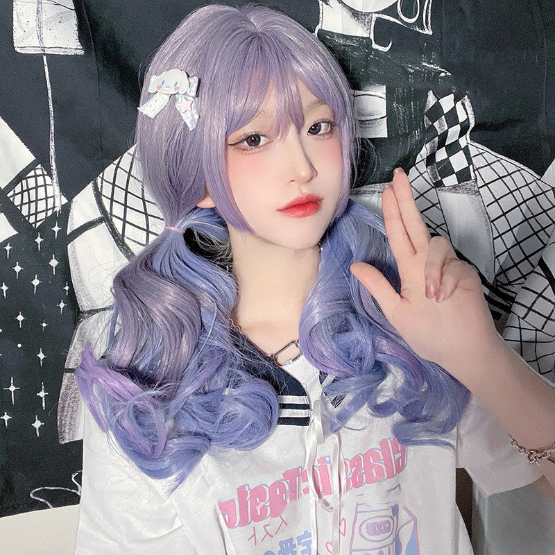 Lolita gradient long curly hair PL52628