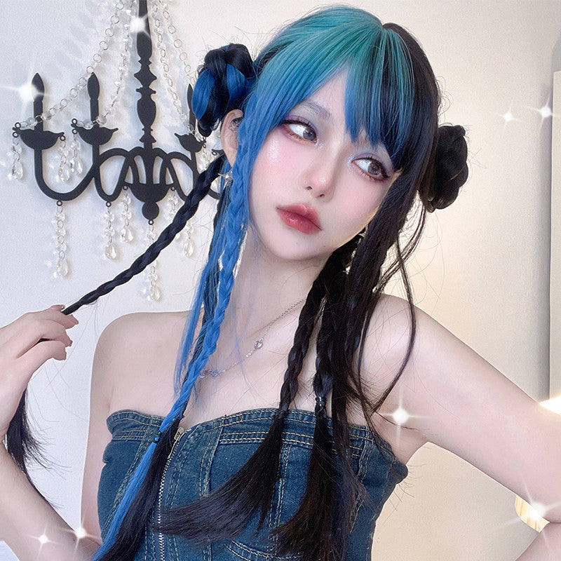 Lolita gradient long straight hair PL52629