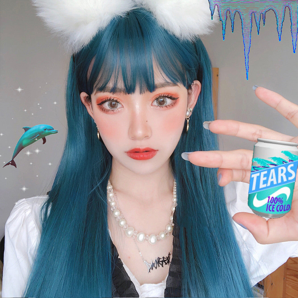 lolita blue wig PL52608