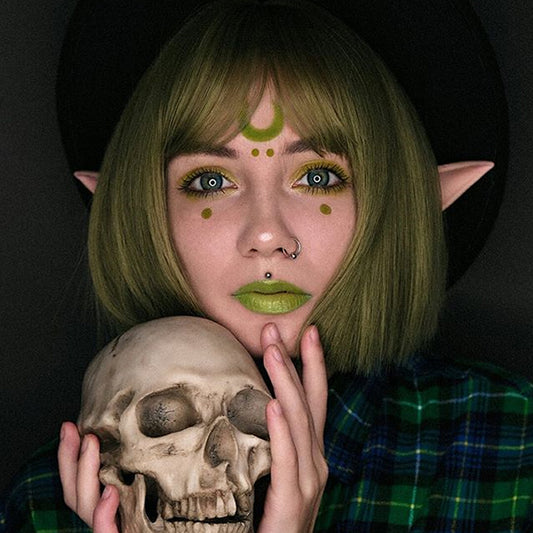 Bobo head yellow wig PL20653