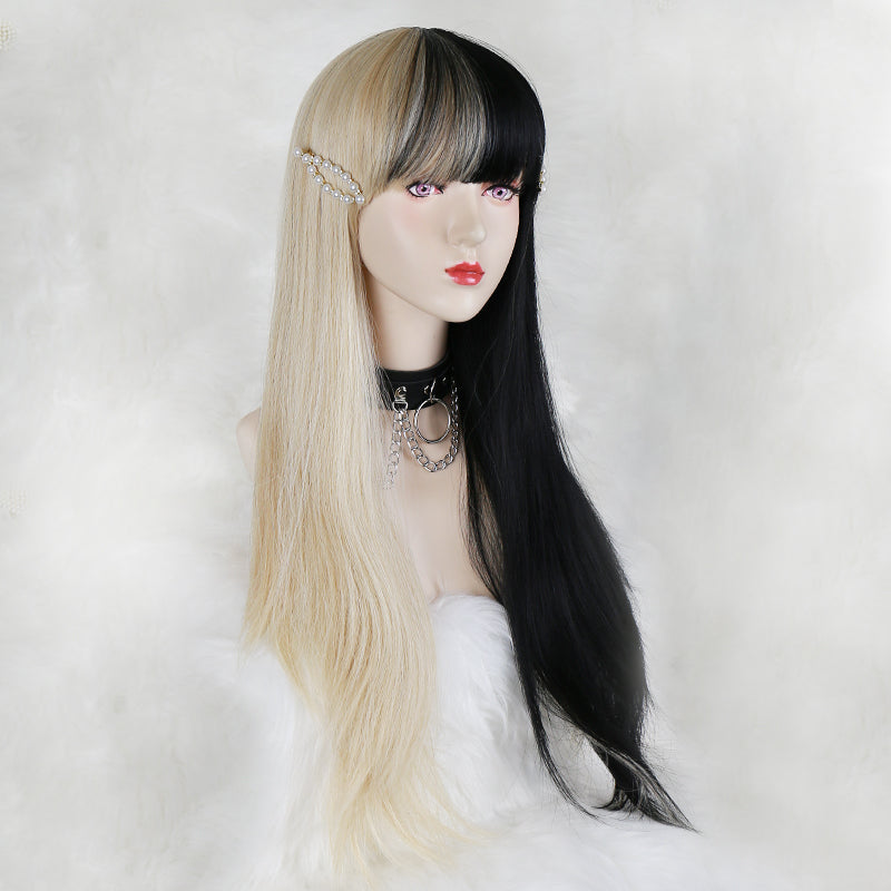 Cute Lolita long curly wig PL3009