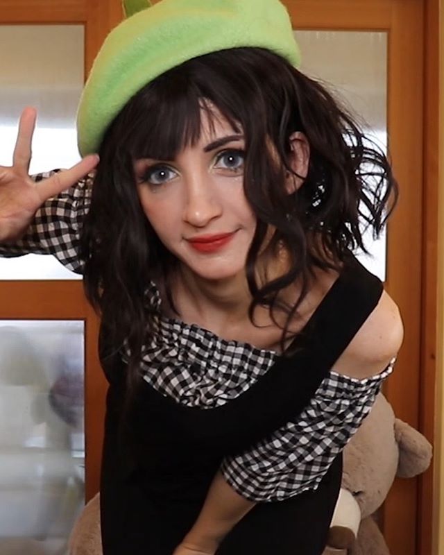 Green apple beret PL21194