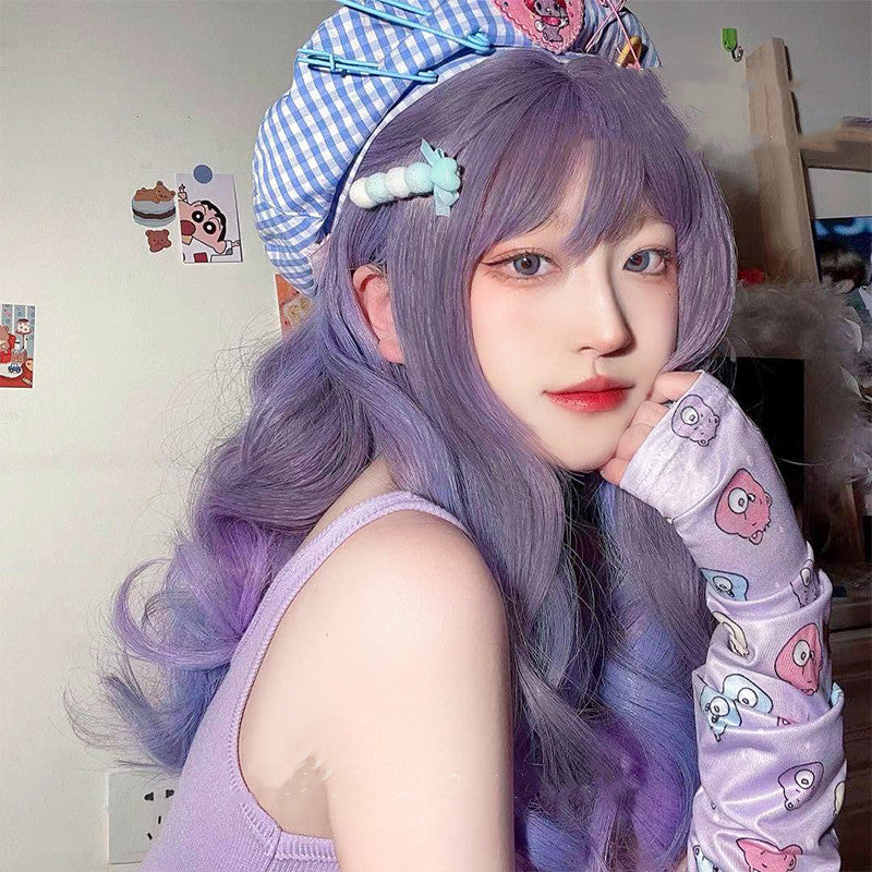 Lolita gradient long curly hair PL52628