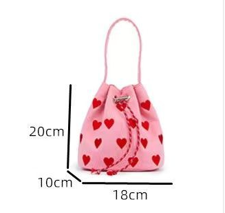 Pink handbag PL53075