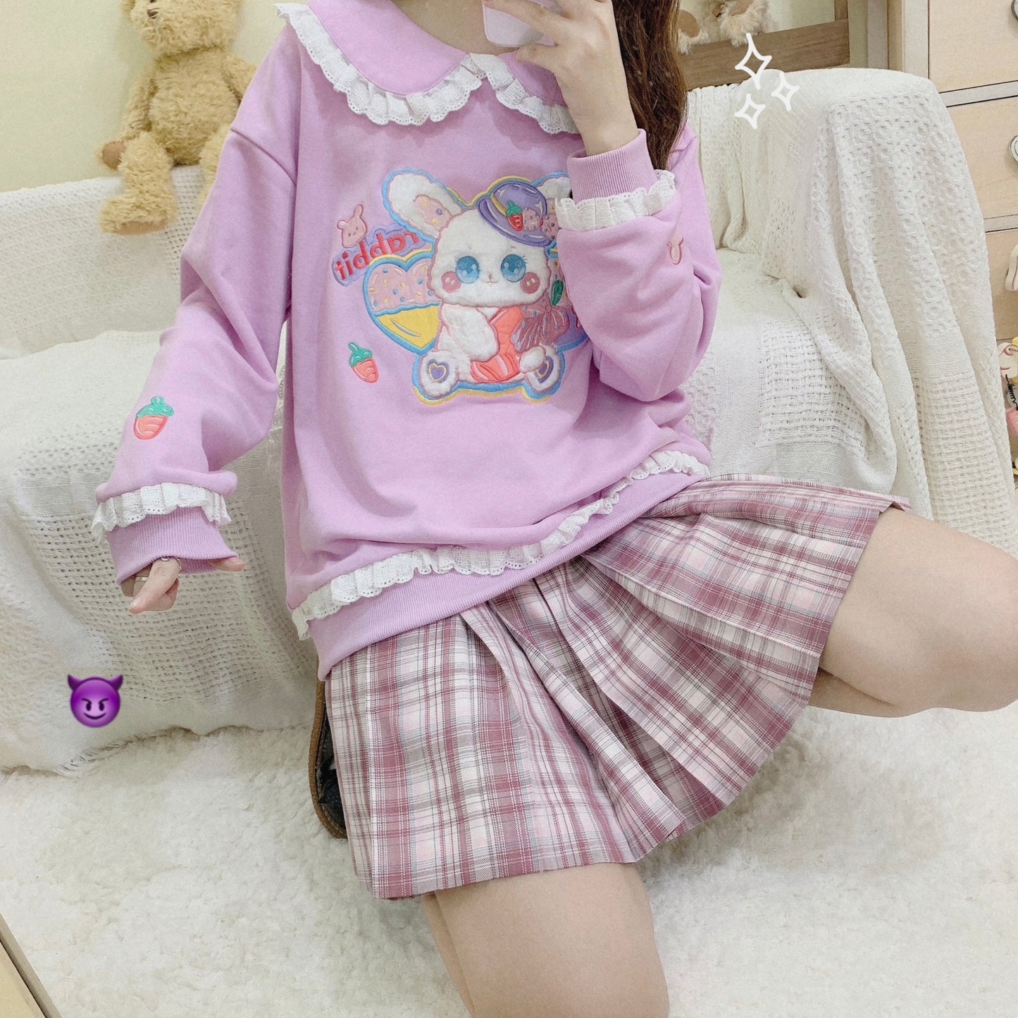 Cute Bunny Top PL50892