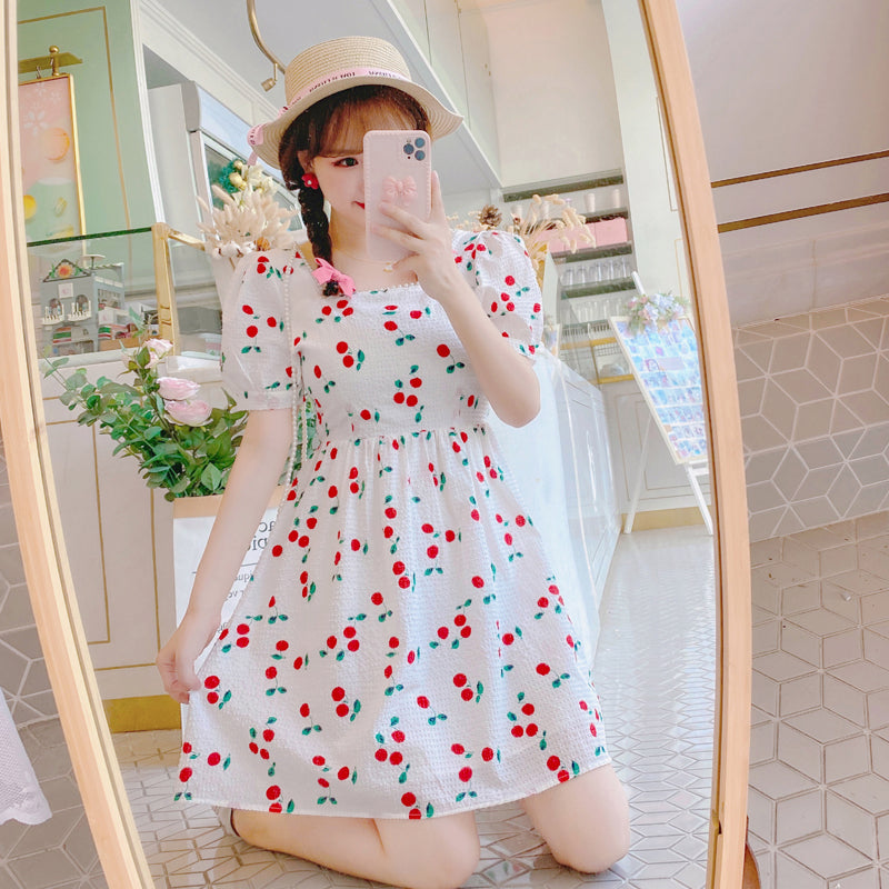 white chiffon dress PL52514