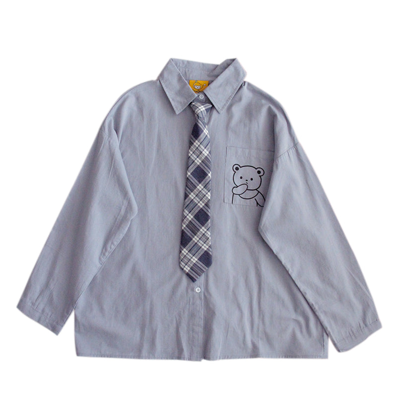 Cute bear shirt PL50221