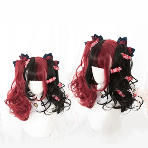 Lolita Black Red Wig PL50197