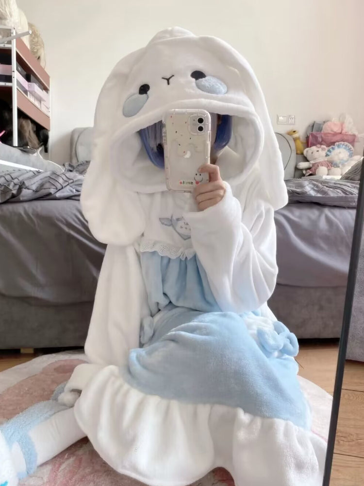 long anime print pajamas PL52659