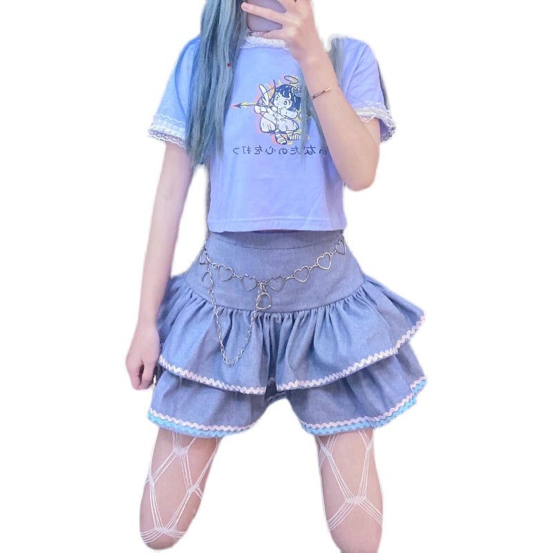 Cute Plaid Skirt PL51117