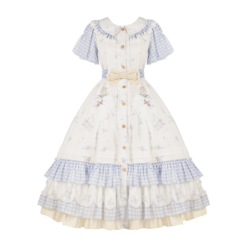 lolita embroidered dress PL52517