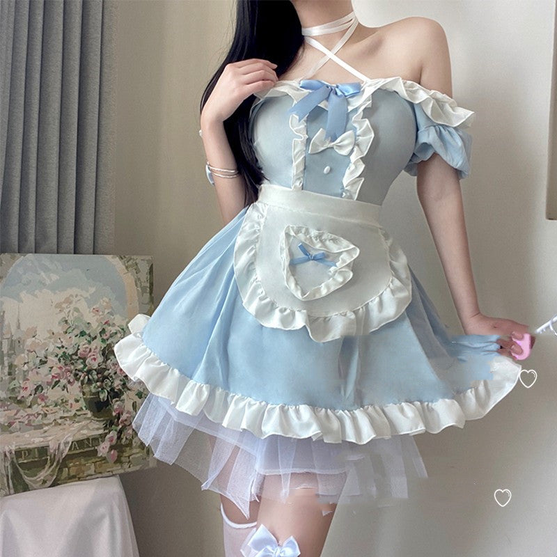 Lolita blue maid outfit PL52357