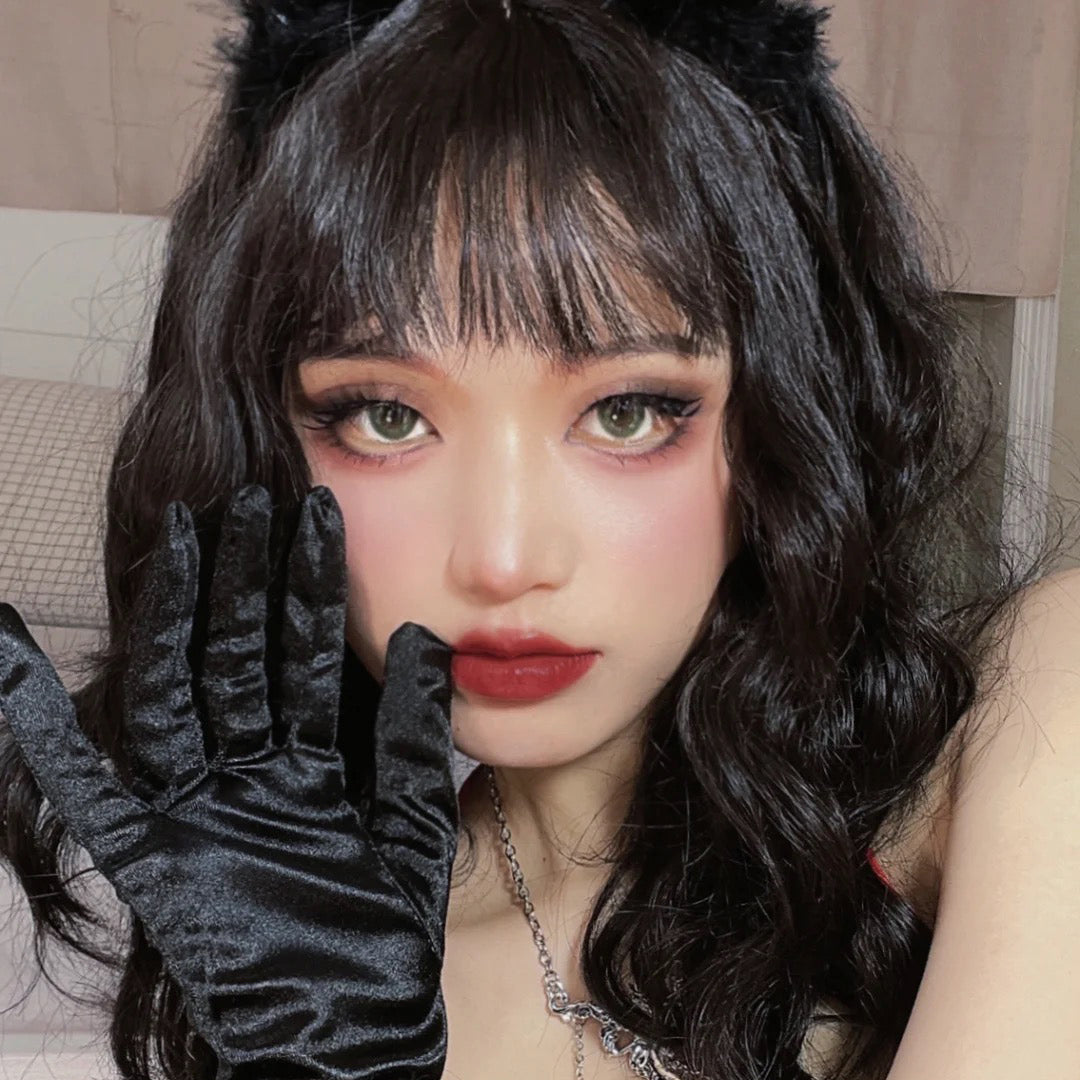 LOLITA BLACK LONG CURLY WIG PL52257