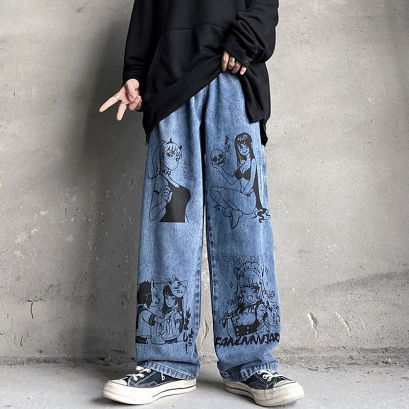 Cute printed casual pants PL50827