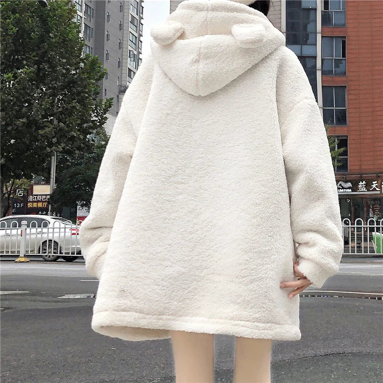 Japanese cute bear plush coat PL52658