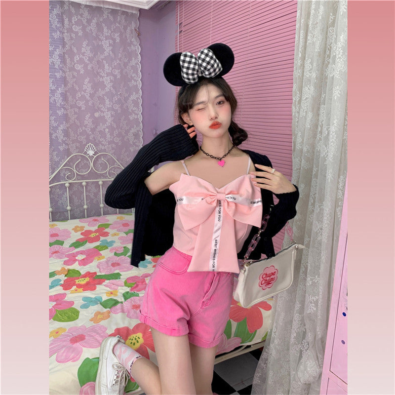 Cute Bow Camisole PL52686