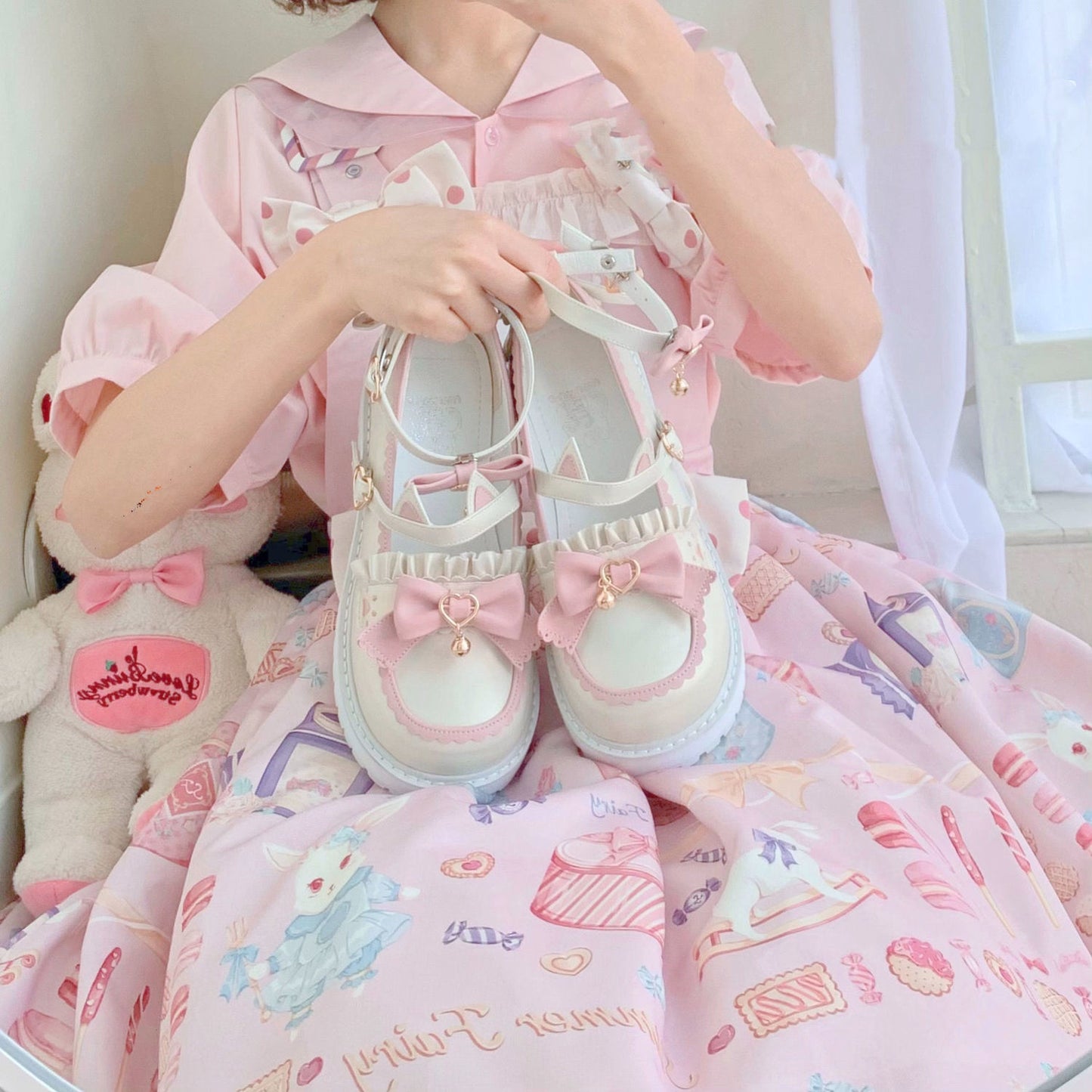 princess lolita shoes PL52317