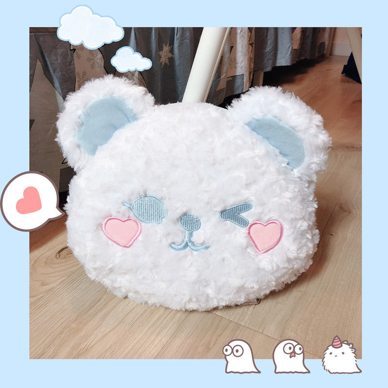 Cute bear plush bag PL50778