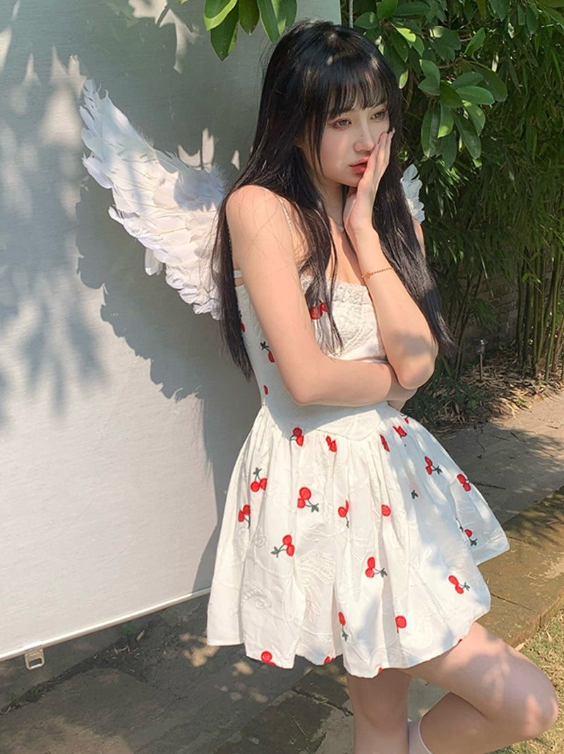 White Slip Dress PL52351