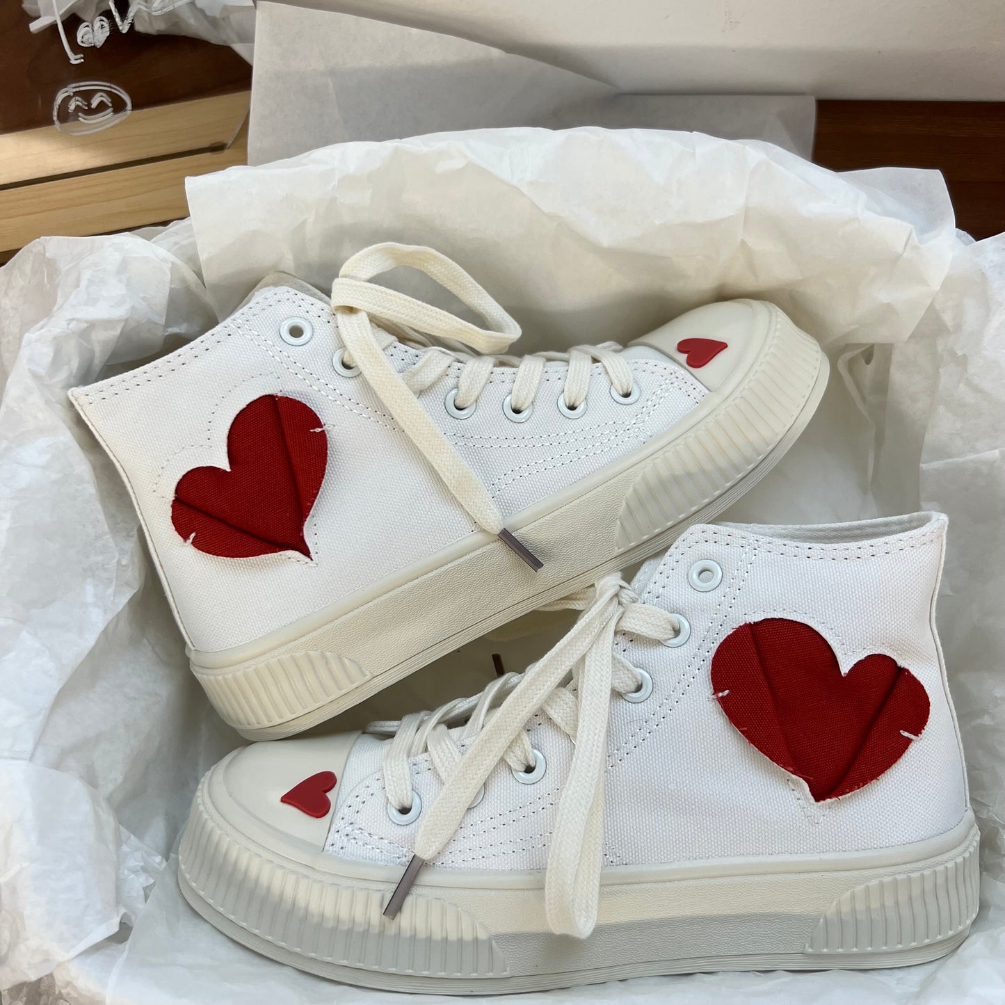 luolita love canvas shoes PL52520