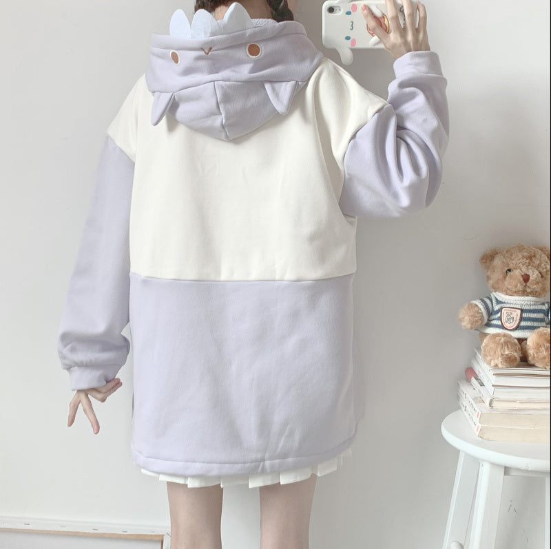 Cute hooded sweater PL50921