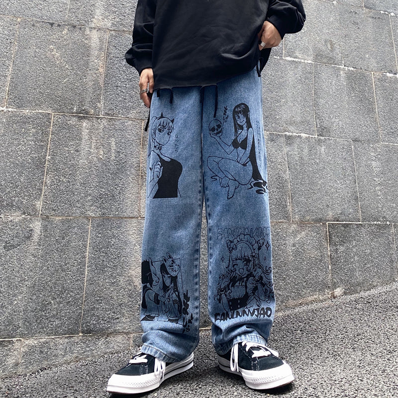 Cute printed casual pants PL50827