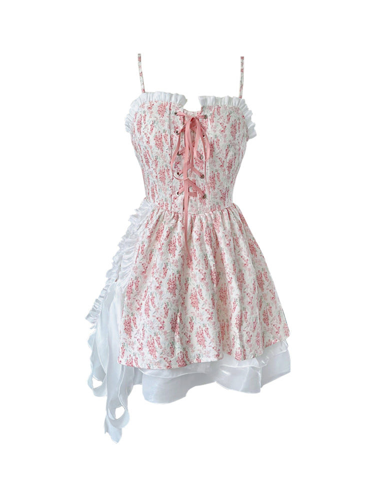 cute suspender dress PL52597