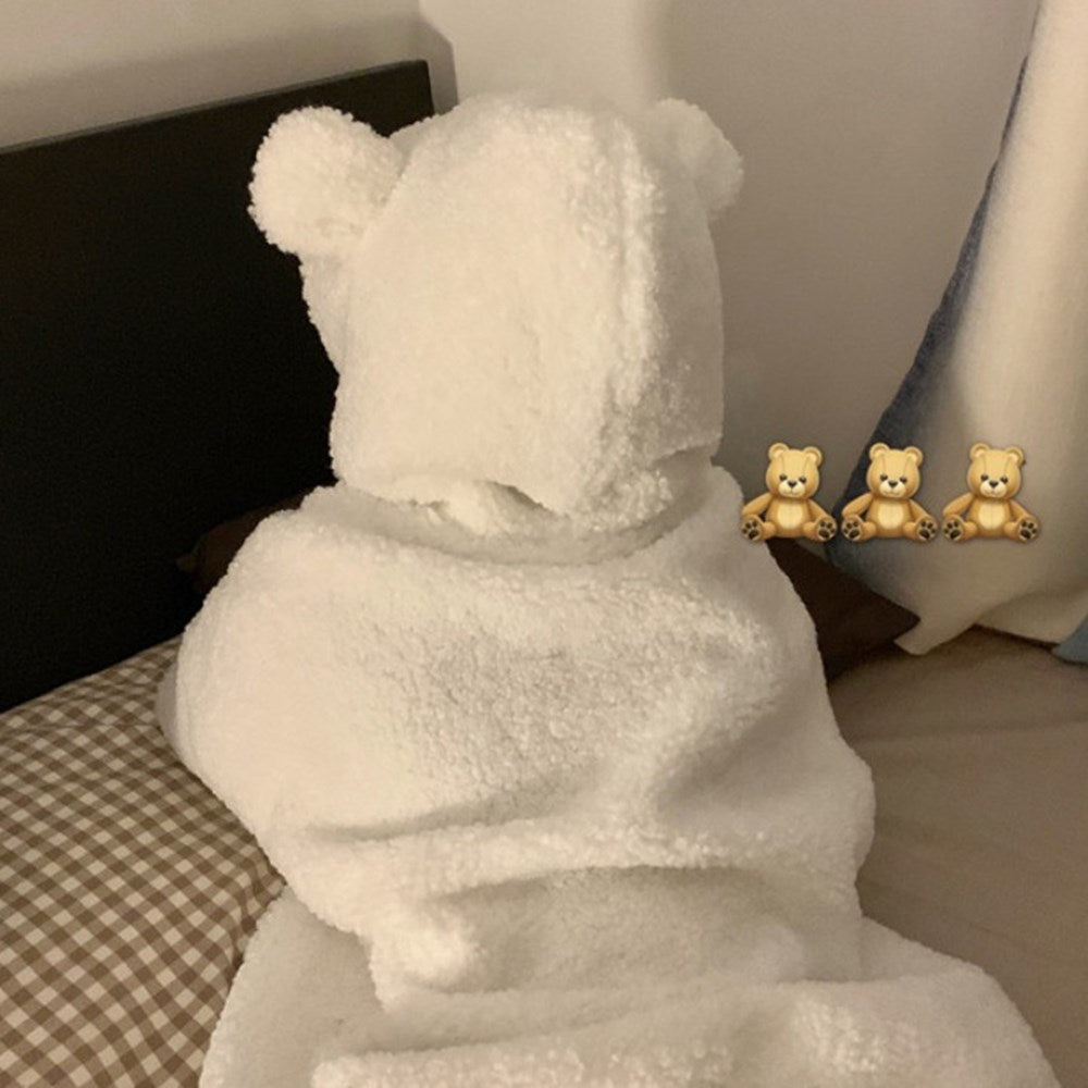 Cute bear hooded sweater PL50832