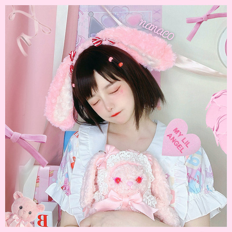 cute plush headband PL52624
