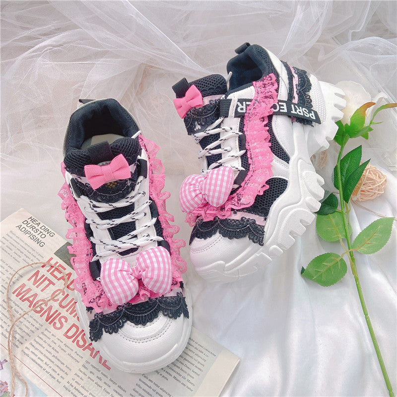 lolita lace sneakers PL52718