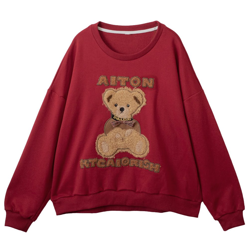 Red Teddy Bear Sweatshirt PL52509