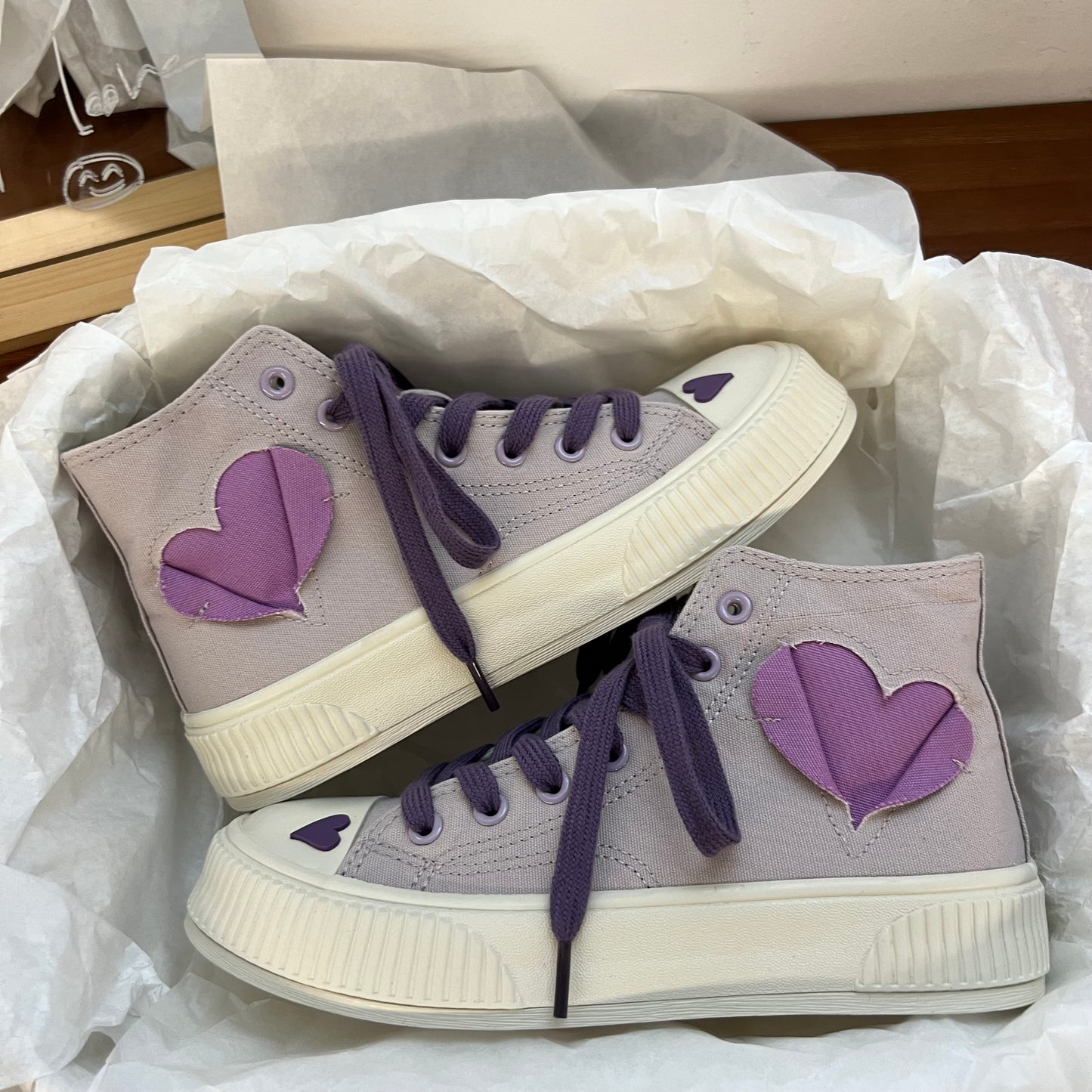 luolita love canvas shoes PL52520