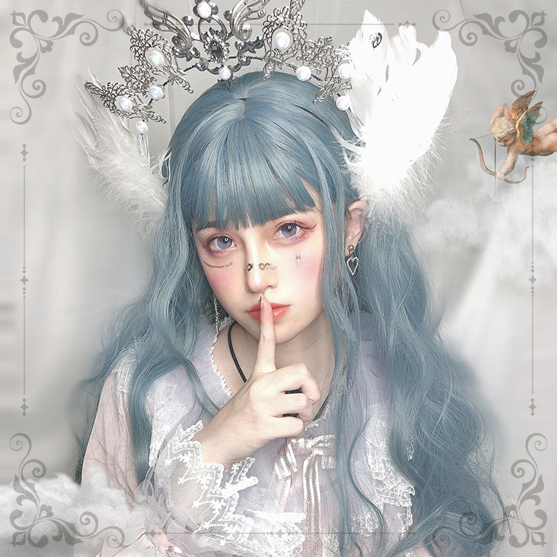 Blue lolita wig PL50255