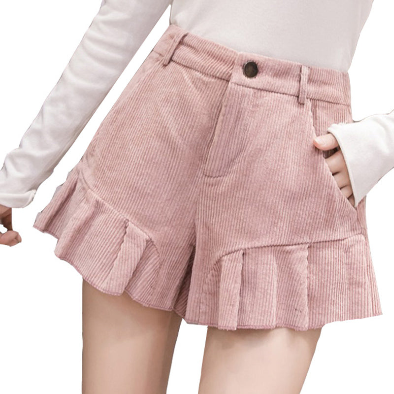 High waist wide leg pleated pants PL50911
