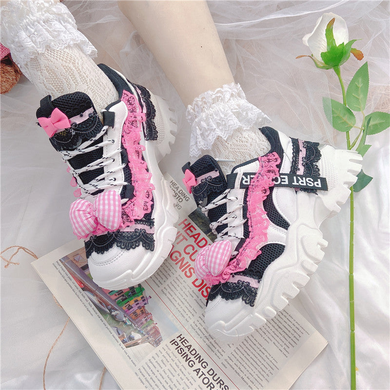 lolita lace sneakers PL52718