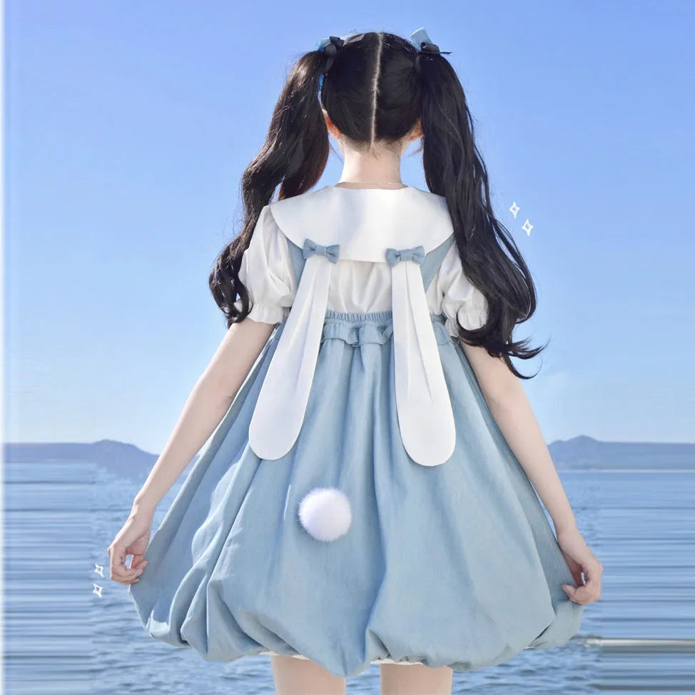 Cute shirt + skirt two-piece set PL52606