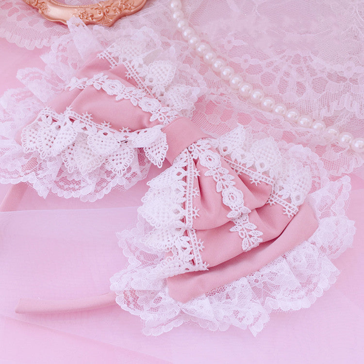 Lolita Lace Bow Headband PL52568