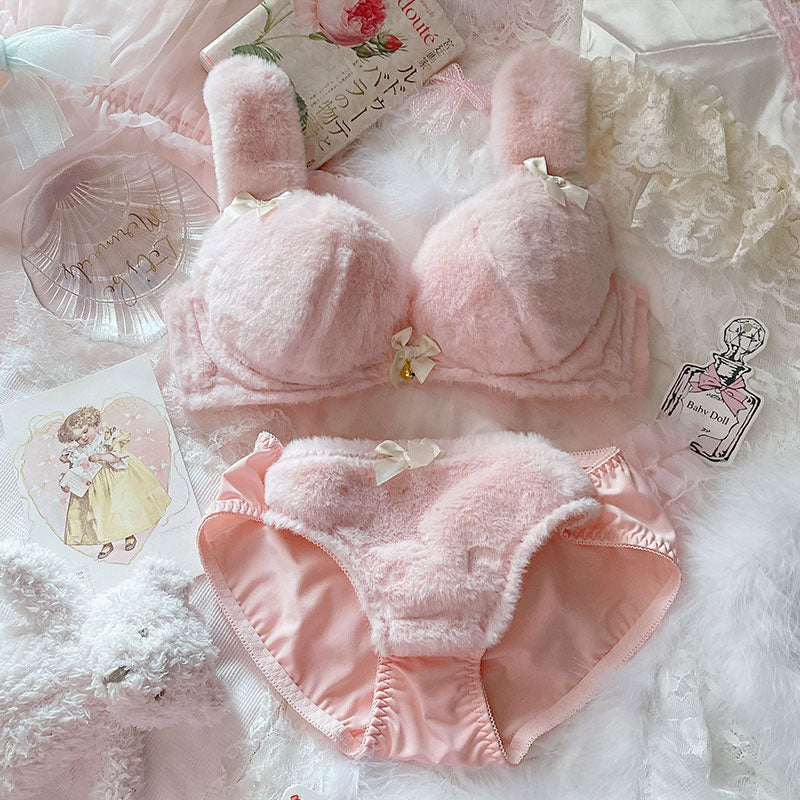 Cute pink plush underwear PL50929
