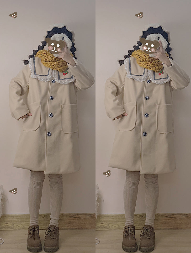 Woolen jacket PL21139