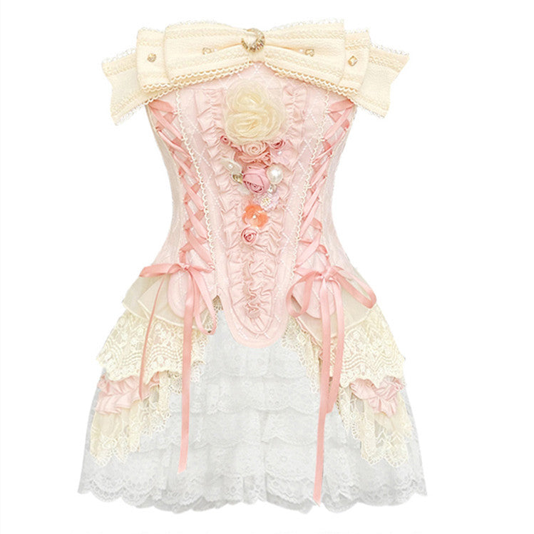 Vintage Pink Top Set PL52550