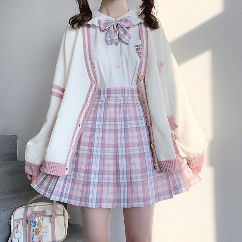 JK pleated skirt PL51500