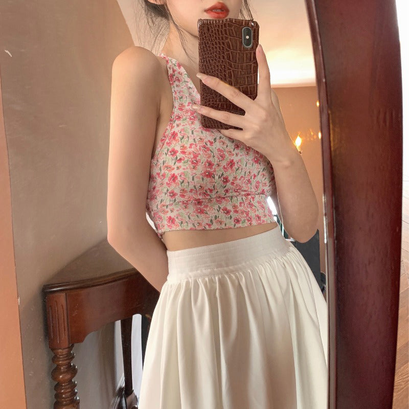 Pink halterneck camisole PL52667