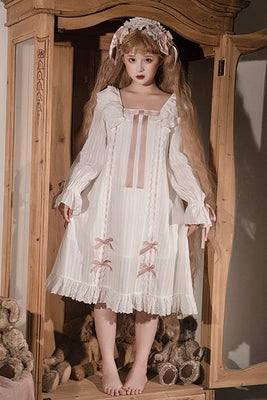 Lolita bow dress PL52232