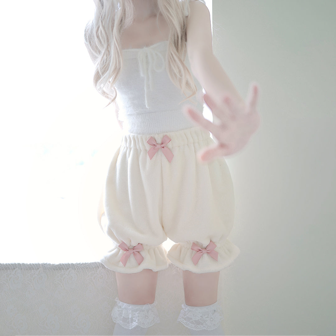 Cute bow shorts PL52059