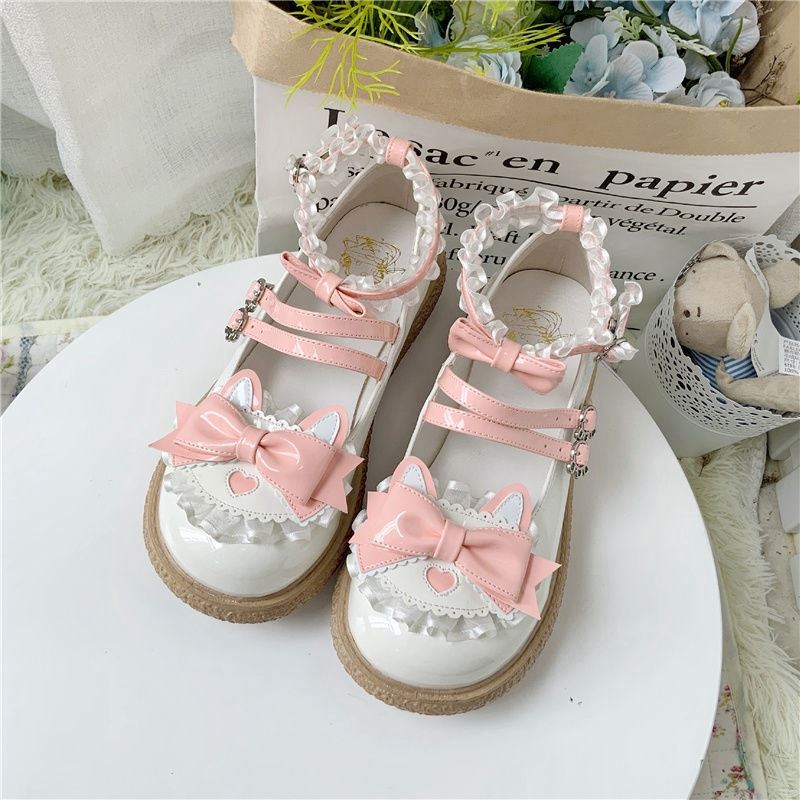 lolita bow shoes PL52263
